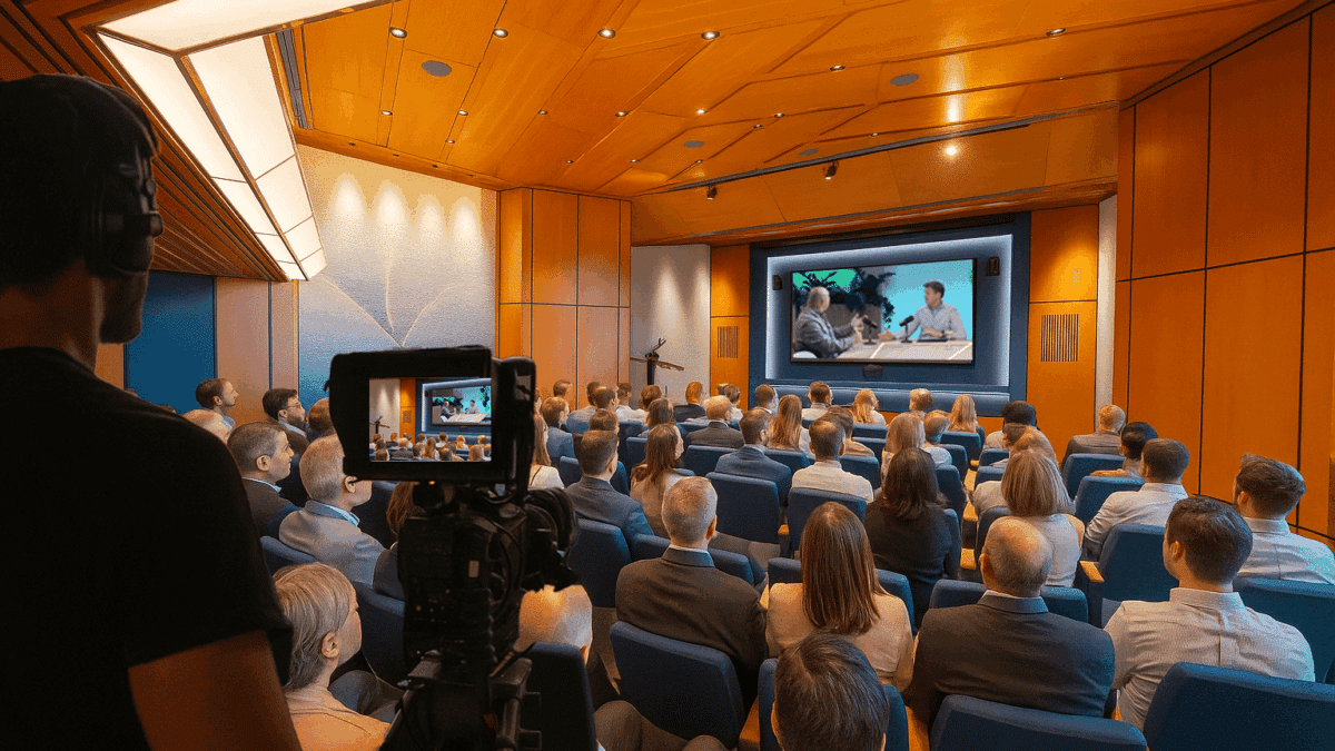 VIXY Studio Zandkasteel Auditorium publiek