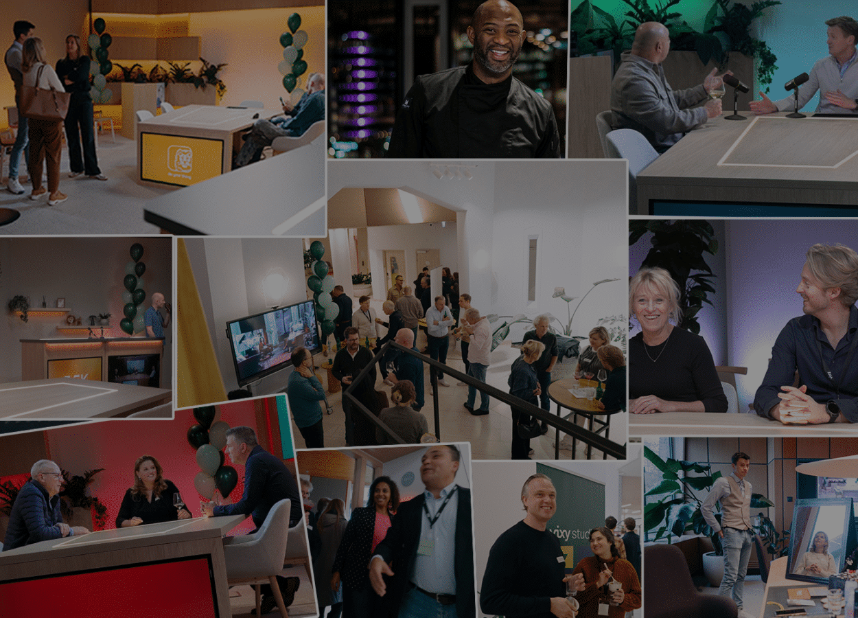 Professionele broadcast studio voor corporate live communicatie in Amsterdam