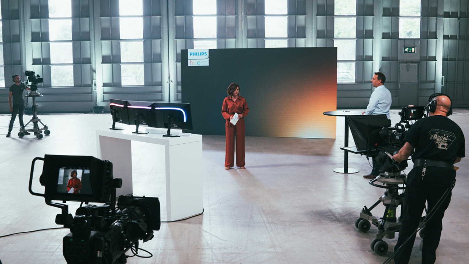 Live event warehouse Philips HUE